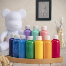 【發揮創意 顏色自由配】丙烯顏料 共27色  自由配這裡選  流體熊  顏料 流體畫 暴力熊 【z0029】